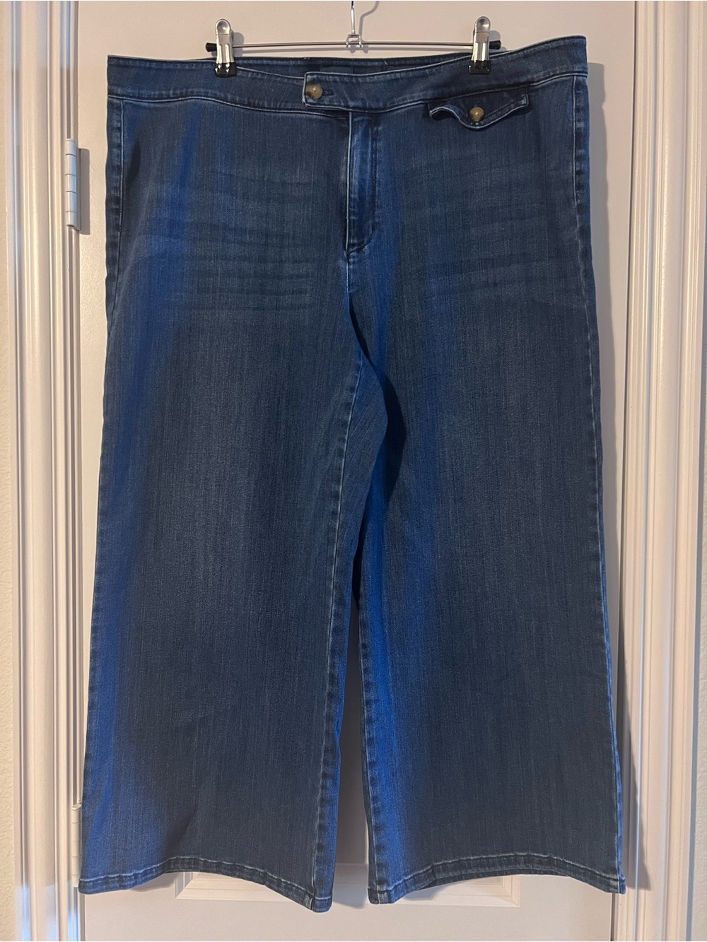 J.Jill Tab Waist Full-Leg Crops